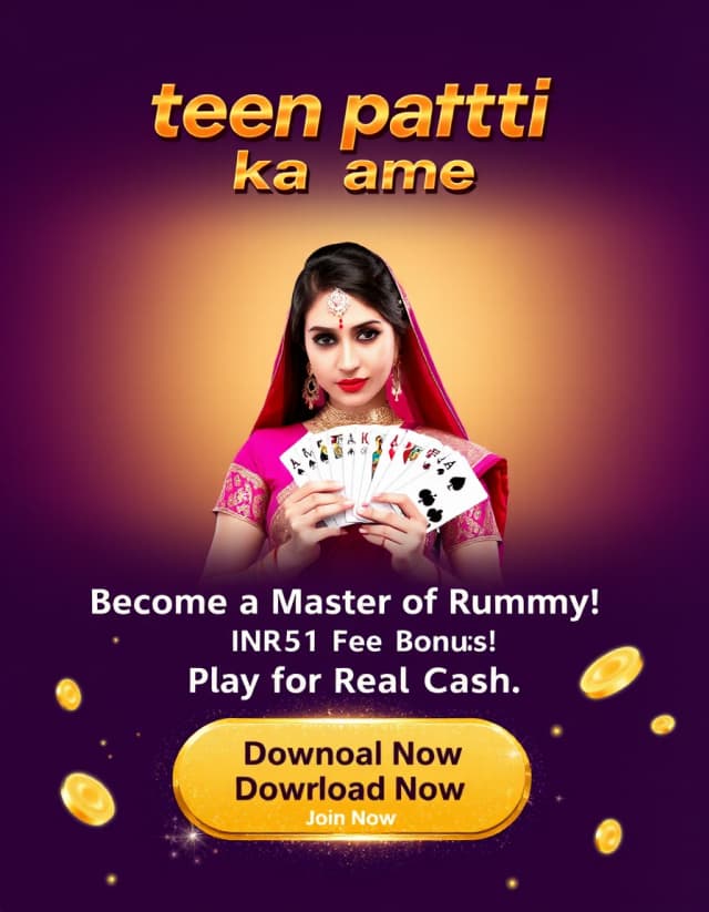 Teen Patti Ka Game Banner